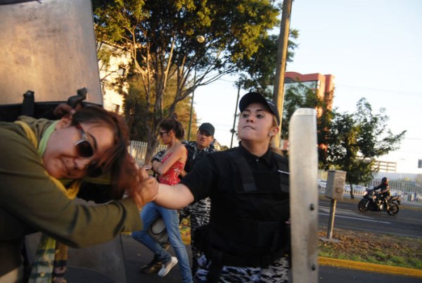 “The police were abusive, they became more violent than the students,” said Reporter photographer Juana Cazares.