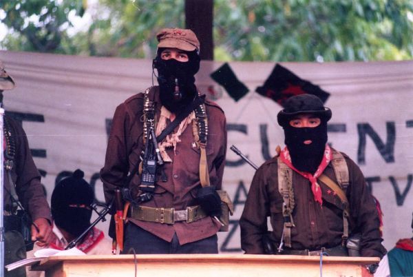 Subcomandante Marcos said it was a "difficult decision" to step down as EZLN spokesman.