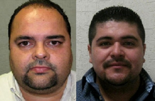 Jose Hernandez (left) and Vladimir Azarte are the two prime suspects.
