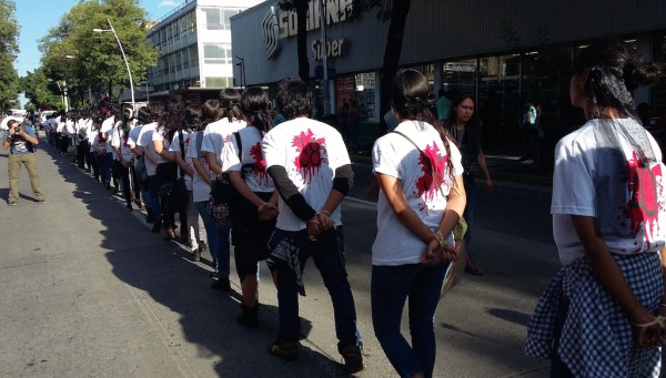 Mexicans continue to demand justice and the safe return of the 43 students who disappeared in September 2014.