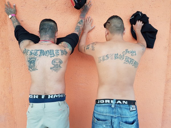 Two rehabilitated former members of Monterrey's Destroyers gang.